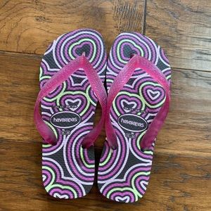 Havaians Glow in Dark flip flops